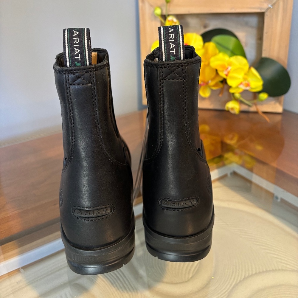 Ariat Heritage IV Zip waterproof Boots in black size 7 - Picture 10 of 16
